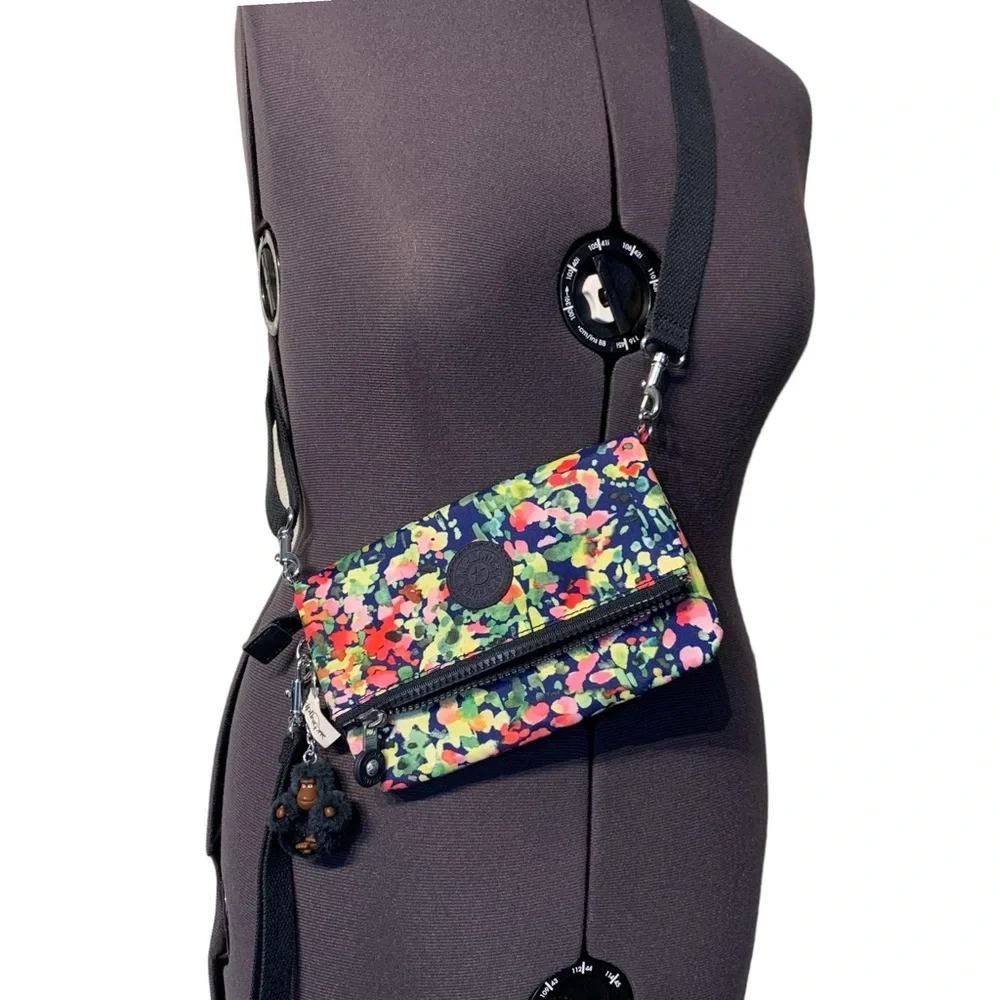 KIPLING | Colorful‎ Convertible Crossbody / Wristlet Bag